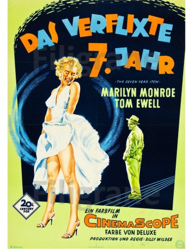 FILM 7 ANS de RéFLEXION Rbzn-POSTER/REPRODUCTION d1 AFFICHE VINTAGE la livraison gratuite