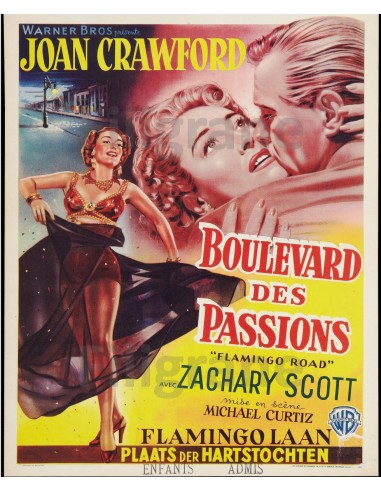 FILM BOULEVARD des PASSIONS Rptk-REPRODUCTION d1 AFFICHE VINTAGE À commander