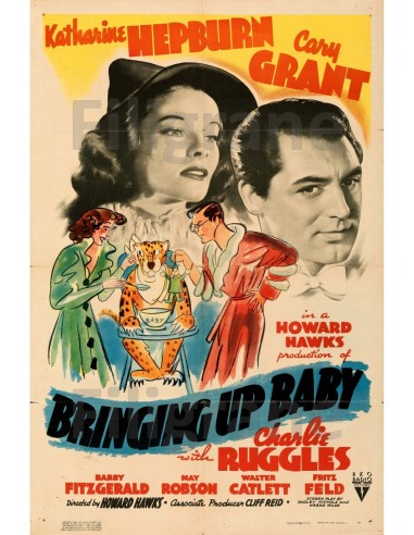 FILM BRINGING up BABY Rgft-POSTER/REPRODUCTION d1 AFFICHE VINTAGE 2 - 3 jours ouvrés.